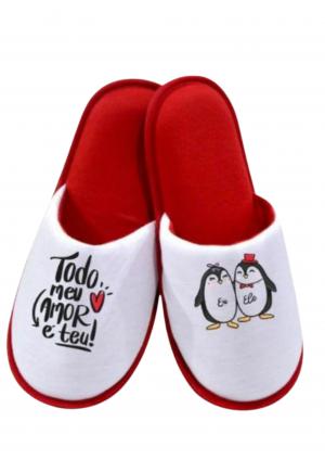 Pantufa personalizada Poliester     